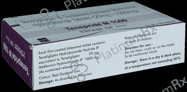 Tenepride M 1000/20mg Tablet SR 15s
