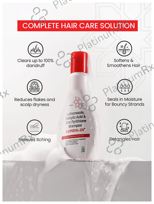 Lupizol ZS Anti dandruff Shampoo 100ml