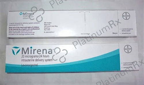 Mirena Intrauterine Delivery System 52mg 1s
