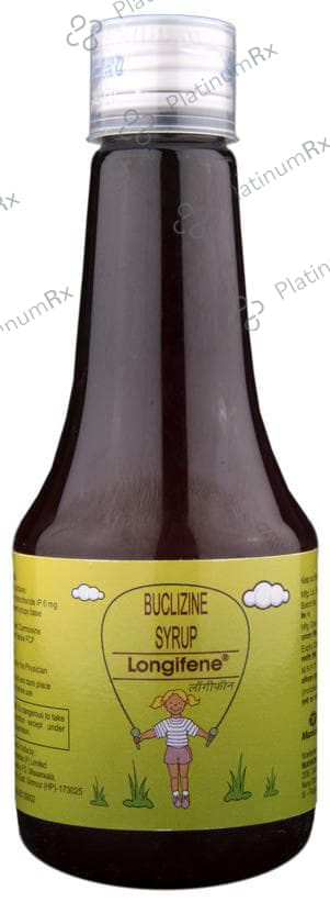 Longifene 6mg Orange Flavour Syrup 200ml