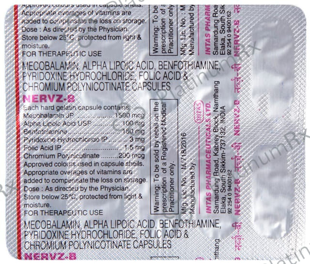 Nervz B Capsule 10s