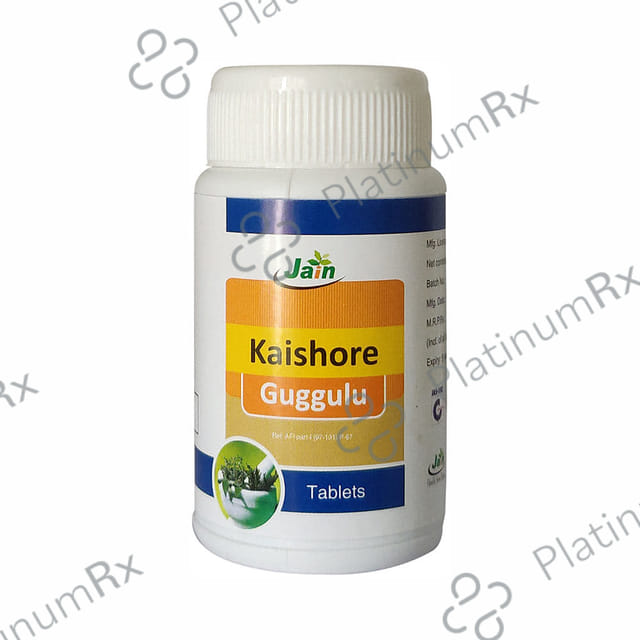 Jain Kaishore Guggulu Tablet 80 tablets