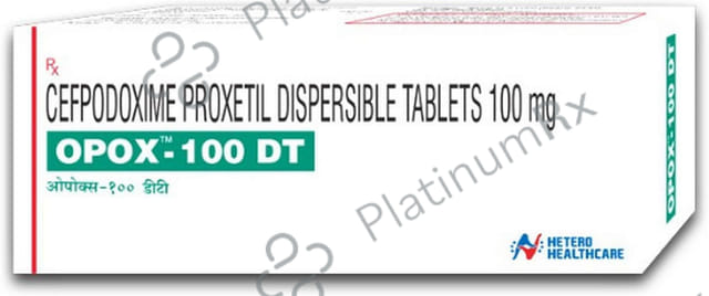 Opox DT 100mg Tablet 10s