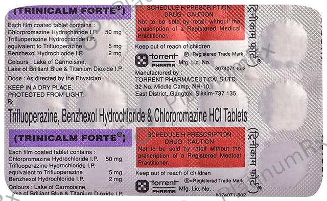 Trinicalm Forte Tablet 15s