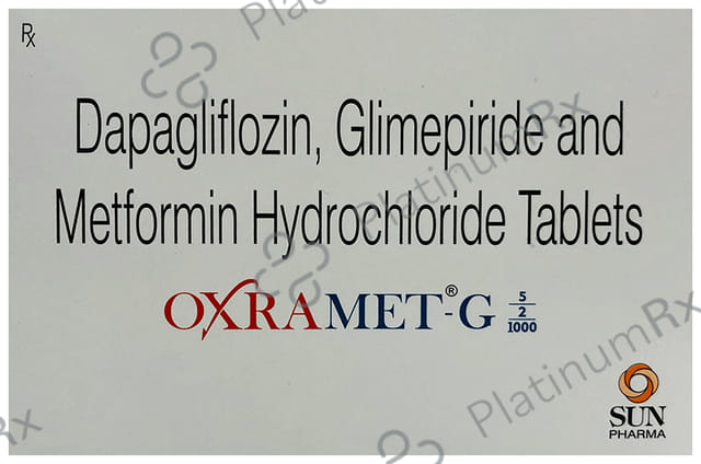Oxramet G 5/2/1000mg Tablet 7s