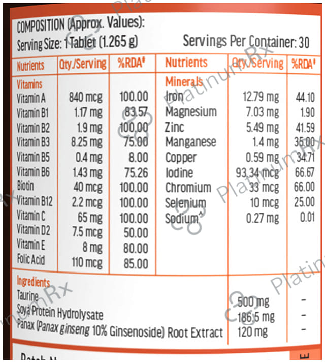 Healthkart HK Vitals Multivitamin Tablet 30s