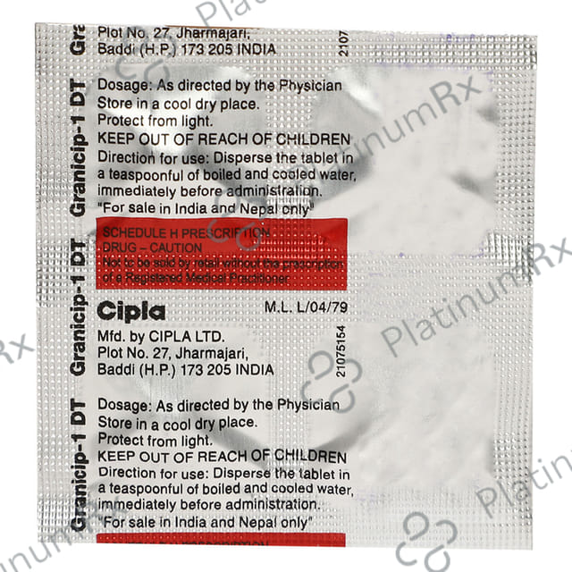 Granicip 1 DT Tablet