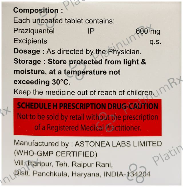 Prazifit 600mg Tablet 10s