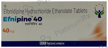 Efnipine 40 Tablet