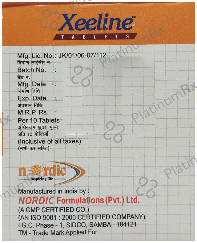 Xeeline 600mg Tablet