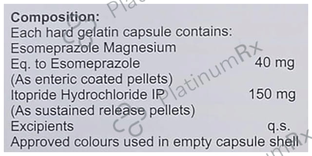 Esomefol IT 40/150mg Capsule 10s
