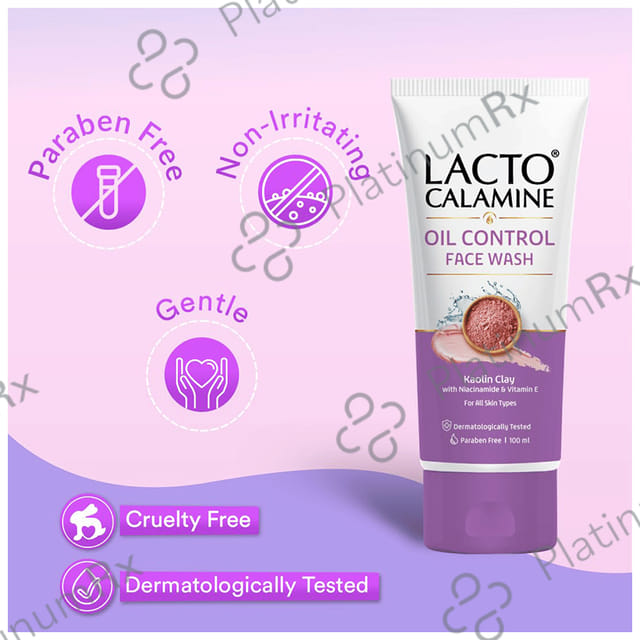 Lacto Calamine Kaolin Clay Face Wash 115ml