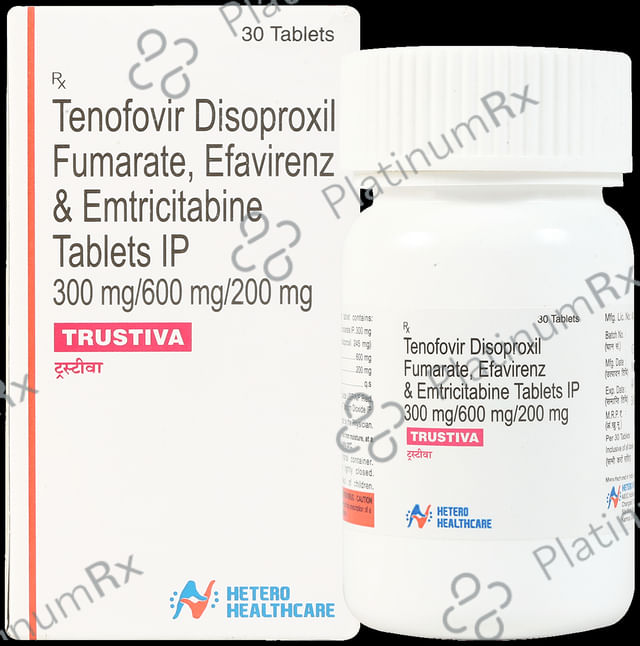 Trustiva 600/200/300mg Tablet 30s