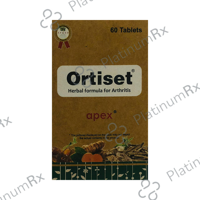Ortiset Tablet 60 tablets