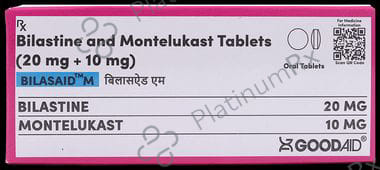 Bilasaid M 20/10mg Tablet 10s
