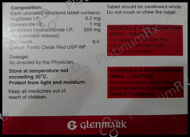 Xmet Trio 1mg Tablet ER 10s