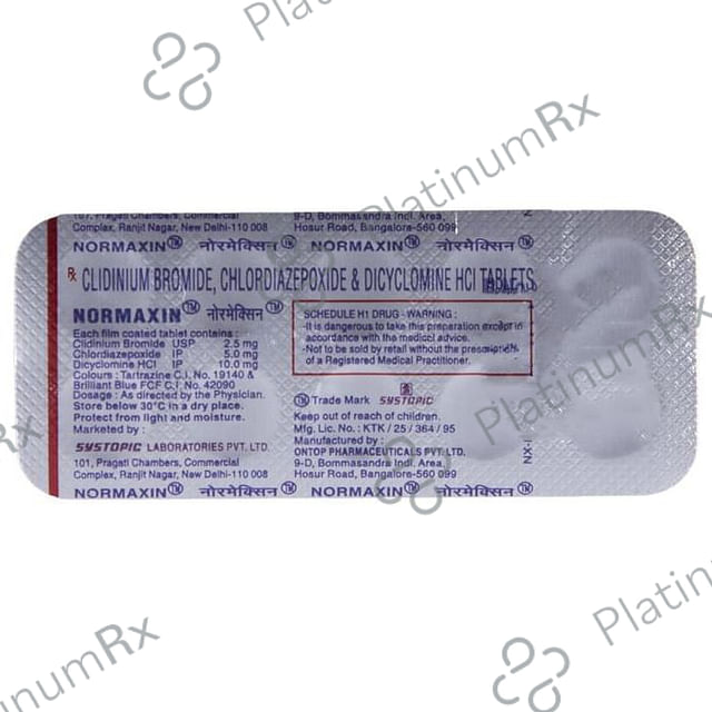 Normaxin Tablet 10 Tablet