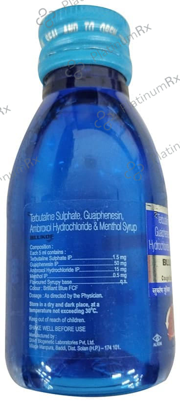 Blukof Junior 10/25/0.5mg Syrup 60ml