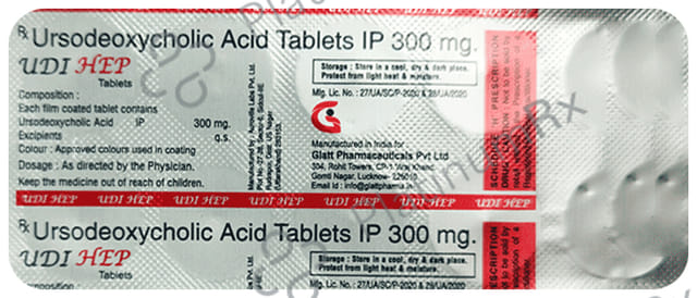 Udi Hep 300mg Tablet 10s
