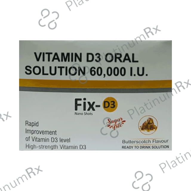 Fix-D3 Nano Shot Butterscotch Sugar Free