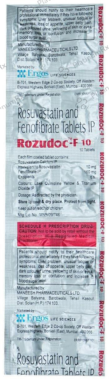 Rozudoc F 10 Tablet