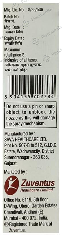 Floresp AZ 140/27.5mcg Nasal Spray 1s