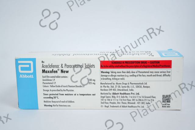Maxofen New 100/325 Tablet 15s
