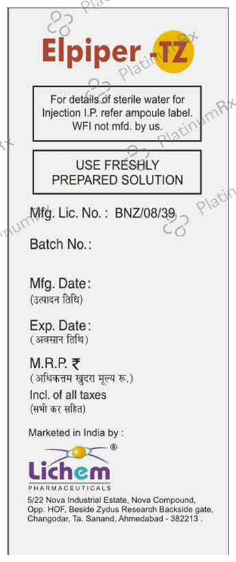 Elpiper-TZ Injection