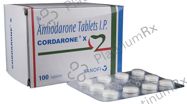 Cordarone X 200mg Tablet 10s