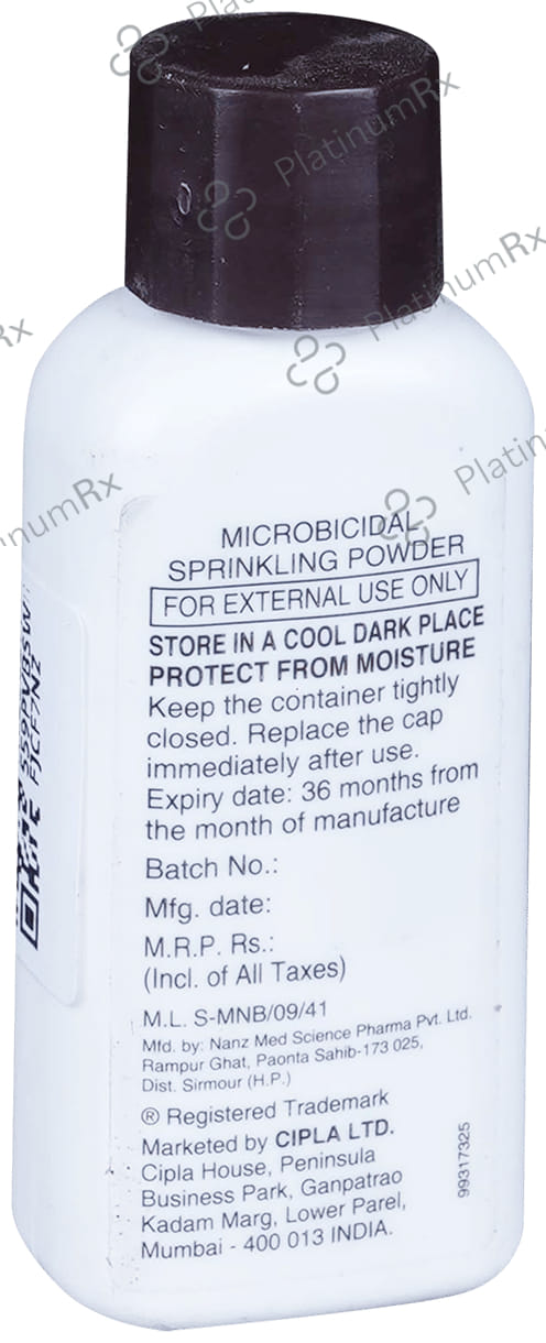 Cipladine 5% Powder 10gm