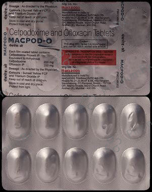 Macpod O 100/100mg Tablet DT 10s
