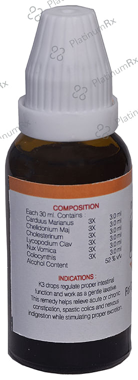 Kent's K3 Constipation Oral Drops