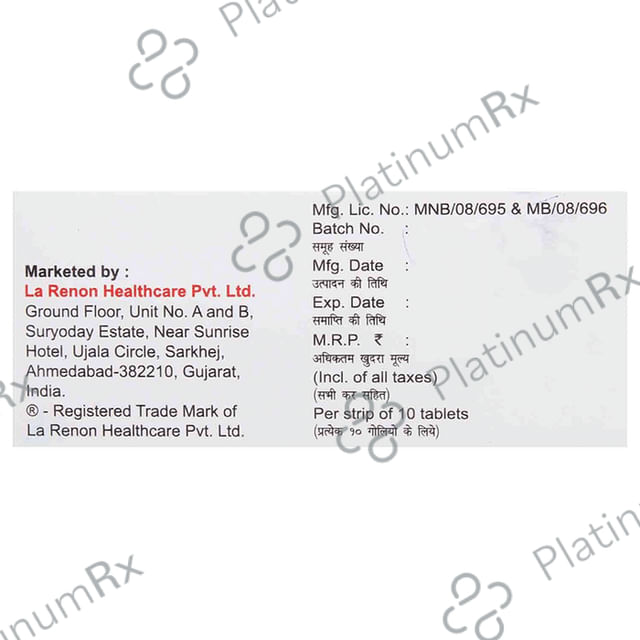 Sevlaren 400mg Tablet 10s