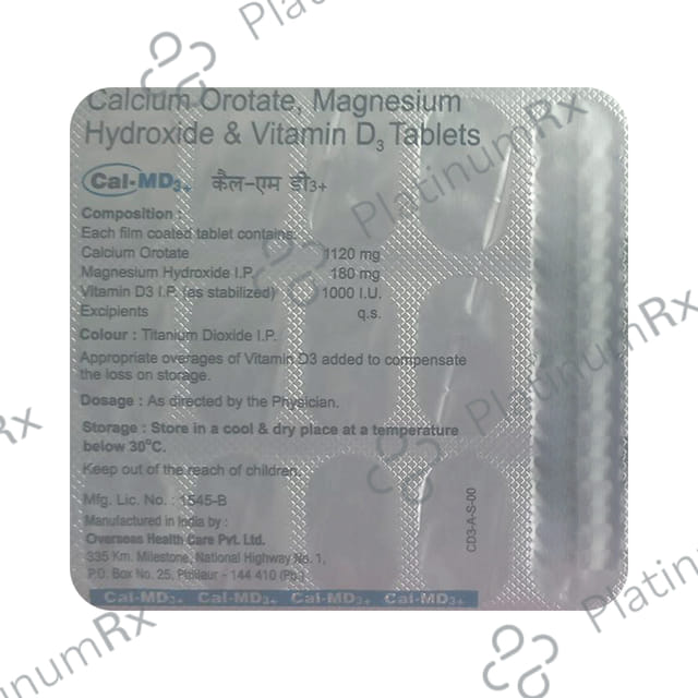 Cal MD3 Tablet 15s