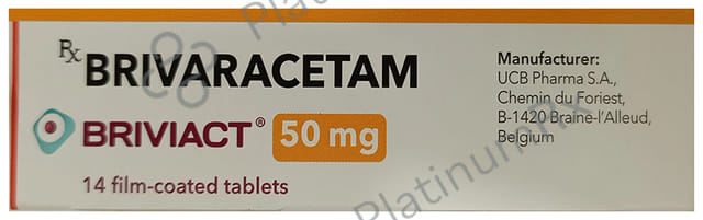 Briviact 50mg Tablet