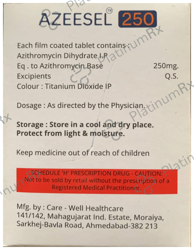 Azeesel 250mg Tablet 6s