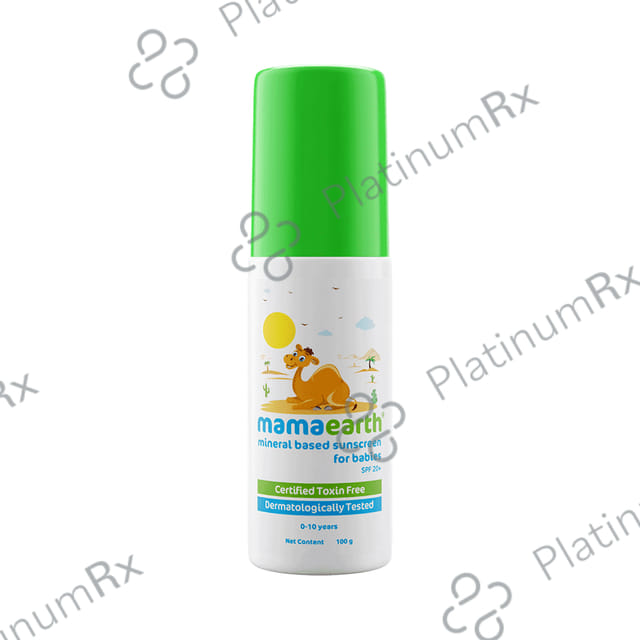 Mamaearth Mineral Based Sunscreen SPF 20+ for Babies - Toxin Free & Hypoallergenic