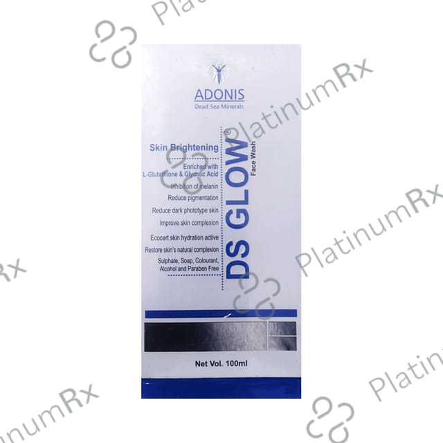 DS Glow Face Wash for Skin Brightening - Soap & Sulphate Free
