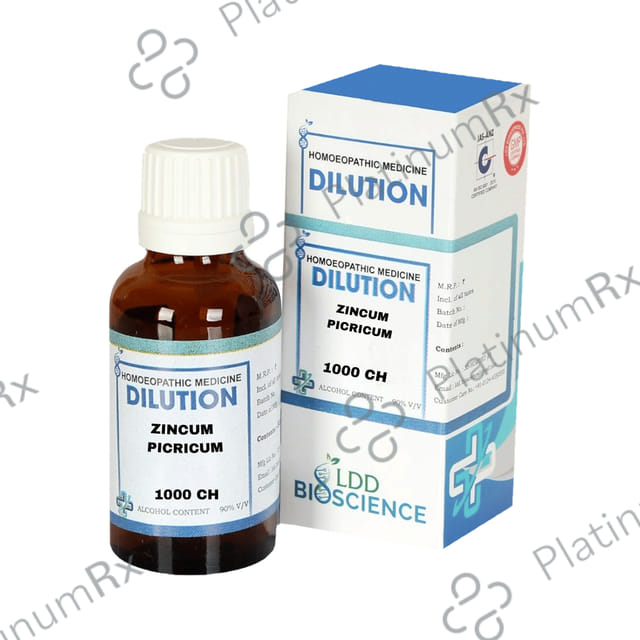 LDD Bioscience Zincum Picricum Dilution 1000 CH