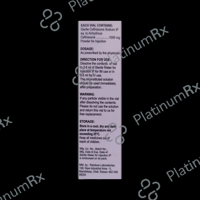 Mexazone 1000mg Injection