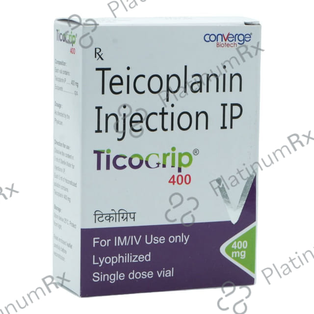 Ticogrip 400mg Injection