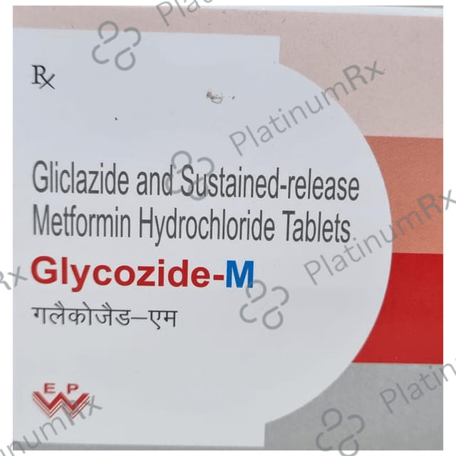 Glycozide M 40/500mg Tablet SR 10s