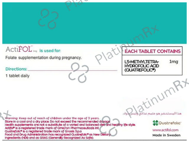 Actifol 1mg Tablet 10s