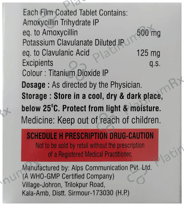 Moxymart-CV 625 Tablet