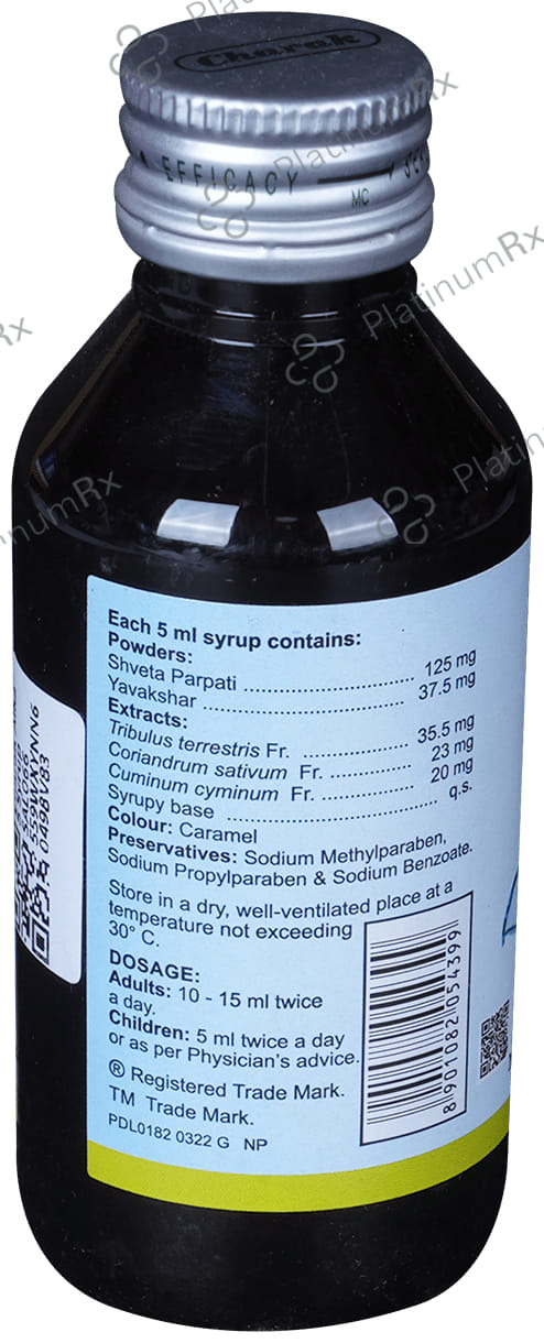 Charak Alka 5 Syrup 100ml