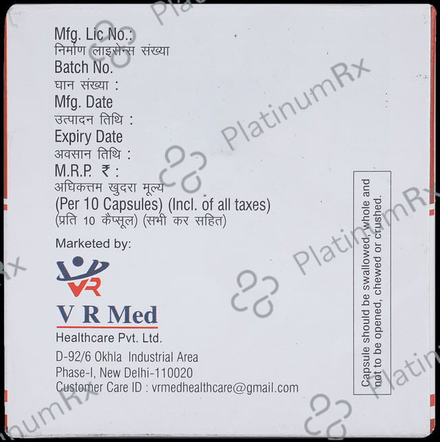 Vrpz DSR Capsule 10s