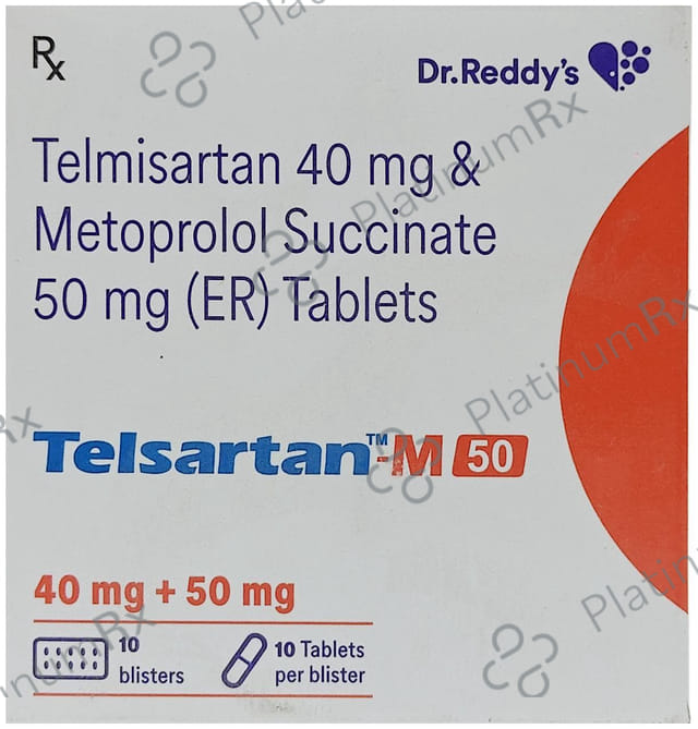 Telsartan M 40/50mg Tablet 10s