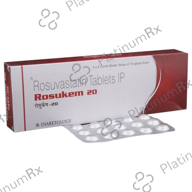 Rosukem 20mg Tablet 15s
