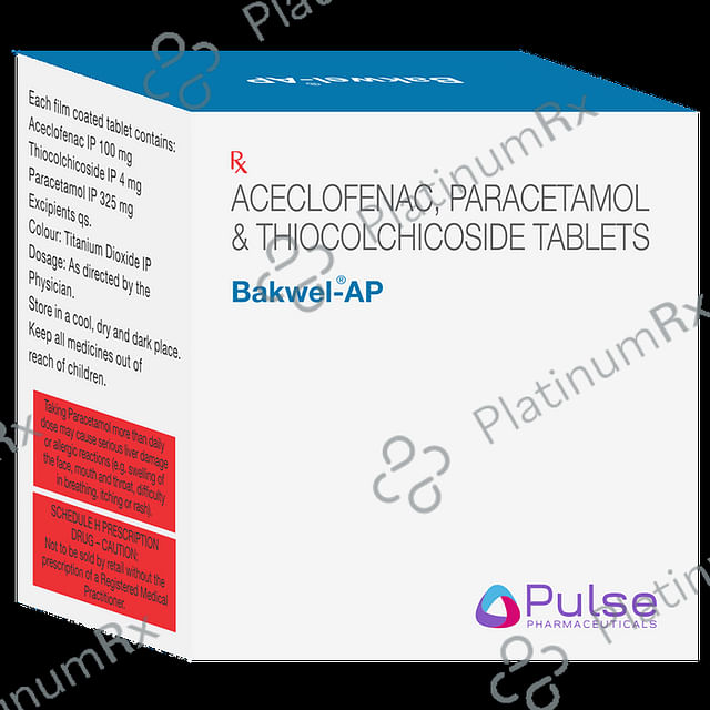 Bakwel AP 100/325/4mg Tablet 10s