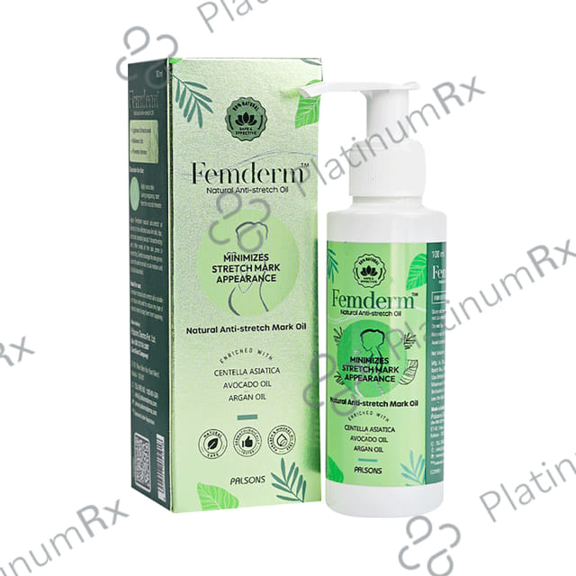 Femderm Natural Anti Stretch Oil 100ml